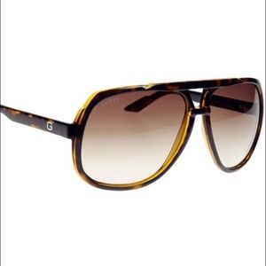 Gucci Tortoise Aviator Sunglasses